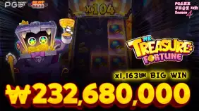 🎰대회영상: 미스터 트레져스 포춘 x1,163배 빅윈!! [PG소프트]
